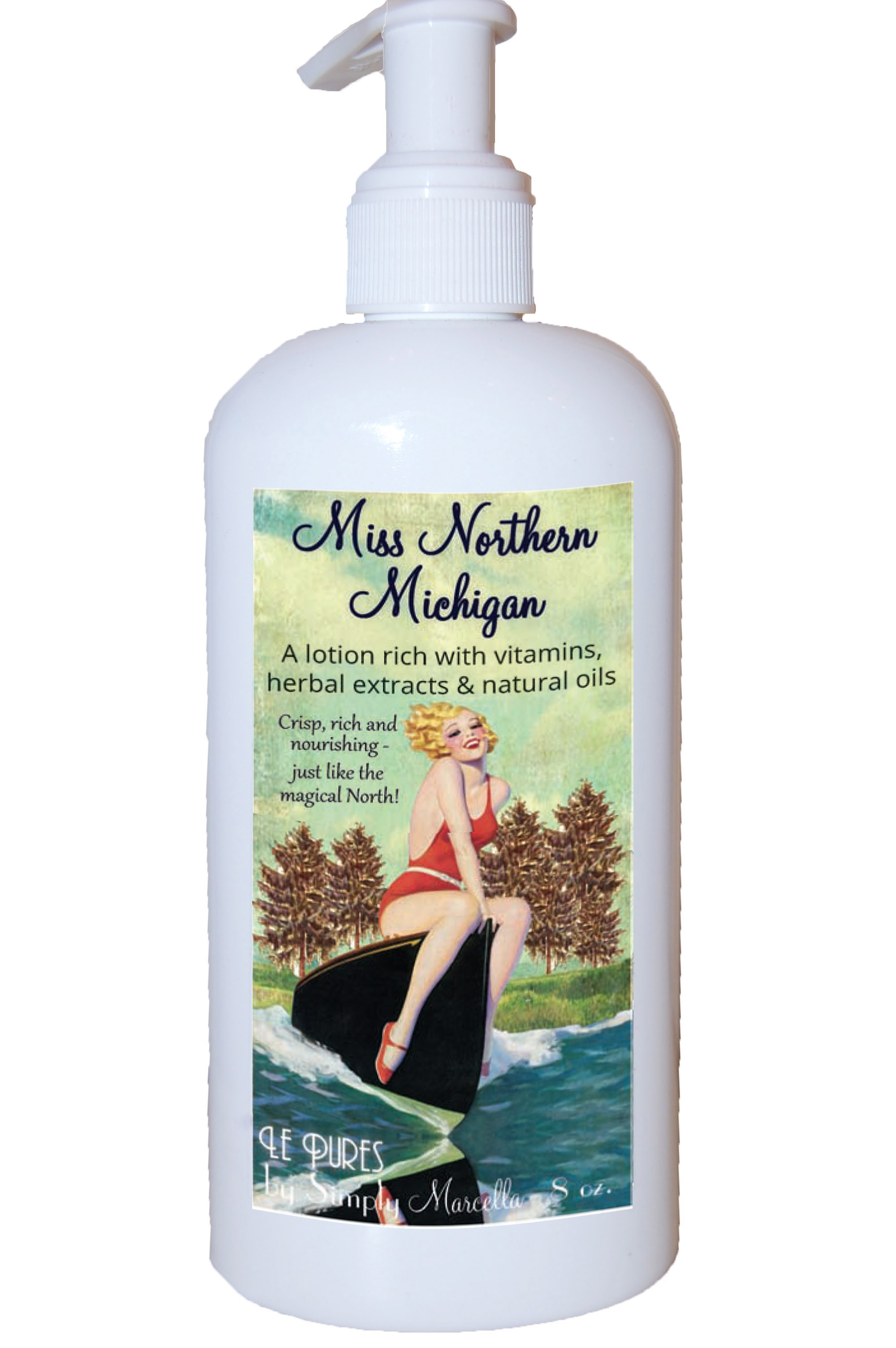 Miss Northern Michigan Lotion Simply Marcella